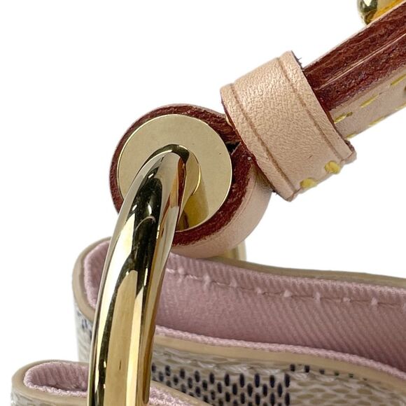 Louis Vuitton Graceful PM Shoulder Bag Damier Azur White - Picture 6 of 9